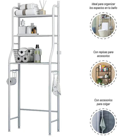 Estante Organizador para Baño y Lavadora