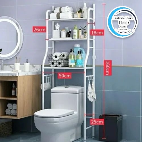 Estante Organizador para Baño y Lavadora