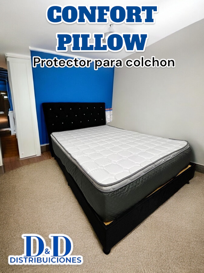 Protector Colchon Confort Pillow